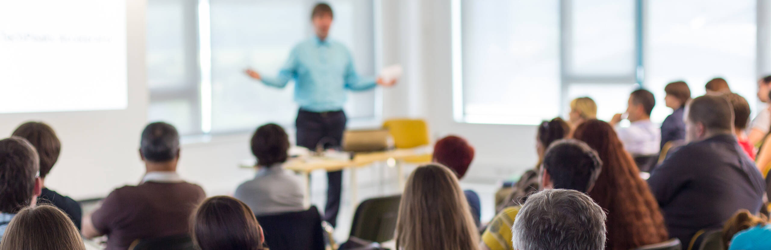 Schulung mit Referent