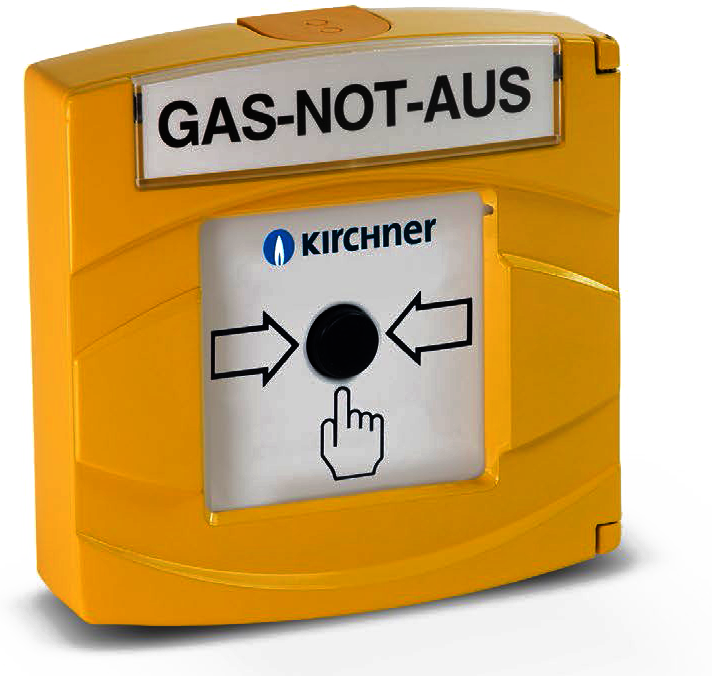 Gas-Not-Aus-Taster